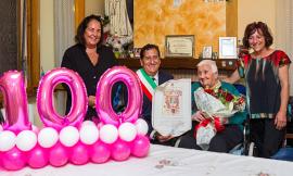 San Ginesio, grande festa per i 100 anni di Giuseppa Paoloni