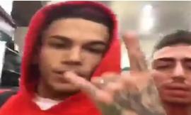 Sfera Ebbasta e uno dei ragazzi della "banda dello spray" in un video, il trapper: "Mezzi uomini, che schifo"
