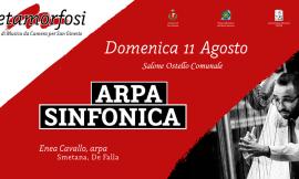 San Ginesio, concerto d'arpa sinfonica del maestro Enea Cavallo