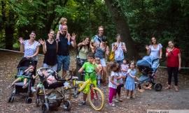Le famiglie maceratesi alla scoperta del parco urbano di Villa Lauri (FOTO)