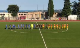 Allenamento congiunto tra Recanatese e Fermana: la partita termina 2-2