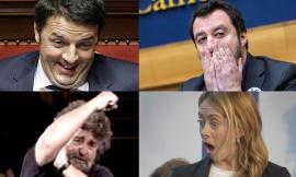 Renzi e Grillo sorridono: svelati i ministri del Governo. Salvini e Meloni in attesa del loro fallimento