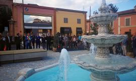 Tolentino, la nuova veste di piazza Martiri di Montalto (FOTO)