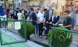 Restyling per i campi da tennis di San Severino: inaugurato il nuovo manto in resina acrilica