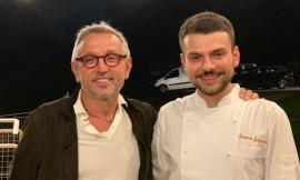 Civitanova, chef Bruno Barbieri a cena da... Simone Scipioni (FOTO)