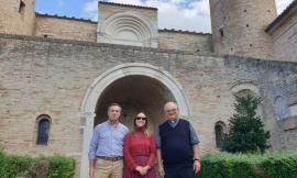 Corridonia tra le location della trasmissione "Il Borgo dei Borghi": riprese all'Abbazia di San Claudio