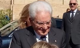 "Presidente!", Recanati saluta Sergio Mattarella (FOTO E VIDEO)