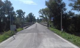 Recanati, terminati i lavori sul ponte del fiume Musone: riaperta la provinciale 105