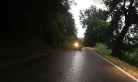 Bomba d'acqua a Morrovalle, frane e smottamenti: chiuse al traffico cinque vie