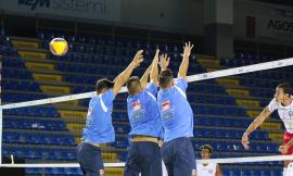 La GoldenPlast Civitanova cede in 4 set contro la Menghi Macerata in allenamento
