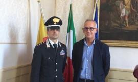 Civitanova, il sindaco Ciarapica ha incontrato il nuovo Comandante dei carabinieri Massimo Amicucci