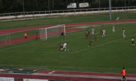 Promozione, Dutto punisce la Maceratese e fa gioire il Corridonia: prima sconfitta per i biancorossi (VIDEO e FOTO)
