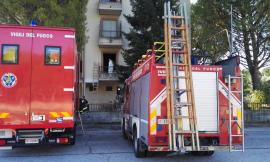 Macerata, sopralluogo di Vigili del Fuoco e Carabinieri nell'abitazione dell'ex compagna di Oseghale (FOTO)