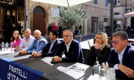 Macerata, Simone Livi e Francesca D'Alessandro aderiscono a Fratelli d'Italia (FOTO)