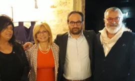 Il presidente del Rotary Tolentino Passacantando e il socio Schiavoni all'incontro del Lions Macerata Host (FOTO)