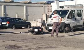 Piediripa, scontro tra scooter e furgone: un ferito grave a Torrette