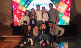 Il Liceo Leopardi di Macerata trionfa all'Hack For Global Goals di Matera (FOTO)
