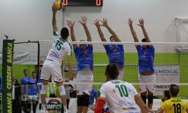 Mal di trasferta per la GoldenPlast Civitanova: cede in 4 set contro il  Motta di Livenza