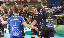 Lube Volley, quarta vittoria di fila in SuperLega per i campioni d'Italia: Latina battuta in quattro set (FOTO)