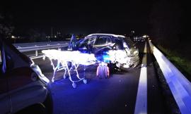 Scontro tra tre auto in superstrada: sette i feriti, tra questi anche un bambino (FOTO)