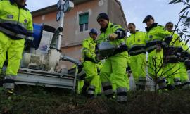 San Severino, prove tecniche di emergenza: esercitazione della Protezione Civile a Ponte Sant'Antonio