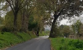 Recanati, al termine i lavori in Via Cossio. Fiordomo: "A gennaio il marciapiede a Sambucheto"