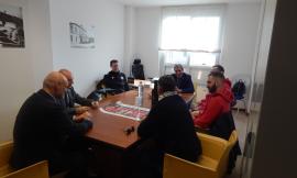 La Menghi in visita alla Banca Macerata