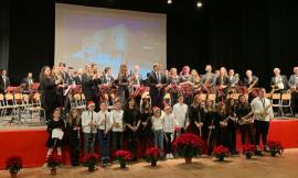 Gioia e commozione nel tradizionale concerto di Natale della Banda Città di Camerino