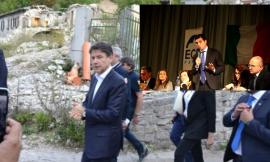 Il premier Conte: "Tornerò presto nelle zone terremotate". Acquaroli: "Ennesima passerella"