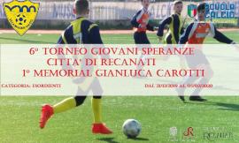 Recanati, 6° Torneo Giovani Speranze 1° Memorial Gianluca Carotti: i quarti di finale