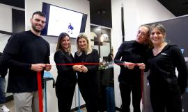 Porto Recanati, taglio del nastro per il centro fitness di Michela ed Elena: presente Adolfo Guzzini (FOTO)