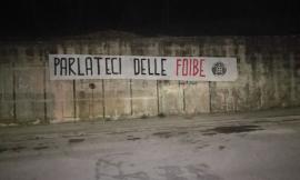 Macerata, Giorno del Ricordo. Striscione di CasaPound: "Parlateci delle Foibe"