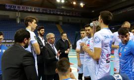 Secondo posto solitario per la Goldenplast Civitanova, il coach Rosichini: "Affrontiamo con serenità la pausa per la Coppa"