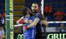 La Lube gioca a porte chiuse e batte Trento in rimonta al tie-break