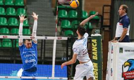 Un rimaneggiata GoldenPlast Civitanova cede 3-0 a Cuneo: secondo stop del 2020