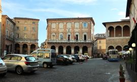 Macerata, nuove luci in piazza della Libertà: tutto pronto per l'inaugurazione