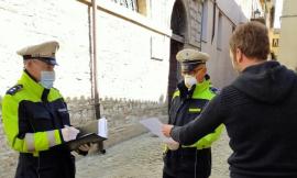 San Severino, messaggio del sindaco ai cittadini:"Restate a casa, aiutiamoci". Aumentati i controlli (VIDEO)