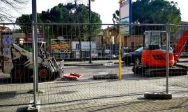 Tolentino, in fase di ultimazione i lavori nel primo tratto di viale Matteotti