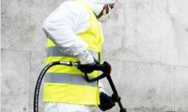 Emergenza Coronavirus: a San Severino continua l'opera di sanificazione delle strade cittadine