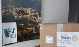 Camerino, tute antistatiche per i medici dell'ospedale donate dal Rotary