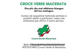Attiva una raccolta fondi a favore della Croce Verde Macerata: come donare