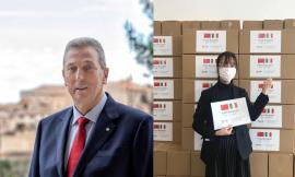 Recanati, il sindaco Bravi e 100 volontari consegneranno le mascherine casa per casa