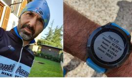Caldarola, 42 km e circa 6 ore di corsa intorno casa a sostegno della Protezione Civile (FOTO e VIDEO)