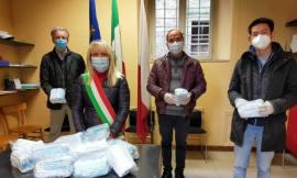 San Severino, 950 mascherine donate al Comune: l'omaggio della Chiesa evangelica cinese di Morrovalle