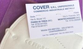 Ospedale di Macerata, la generosità di Cover: donate mascherine al reparto Dialisi