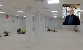 Covid Fiera Civtanova, Ciarapica: "completati 3 dei 6 moduli previsti, a breve i primi pazienti"