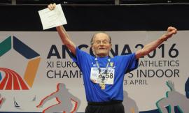 Atletica, Giuseppe Ottaviani compie 104 anni: "Festeggio con un buon caffé"
