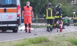 Treia, tremendo incidente lungo la provinciale: muore Roberto Martinelli, papà di due gemelli (FOTO e VIDEO)