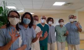 Pesaro, l'ospedale Marche Nord è Covid Free, Ceriscioli: "Una giornata che aspettavamo"