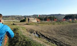 Potenza Picena, cade con la moto al Crossodromo: trasportato a Torrette in eliambulanza